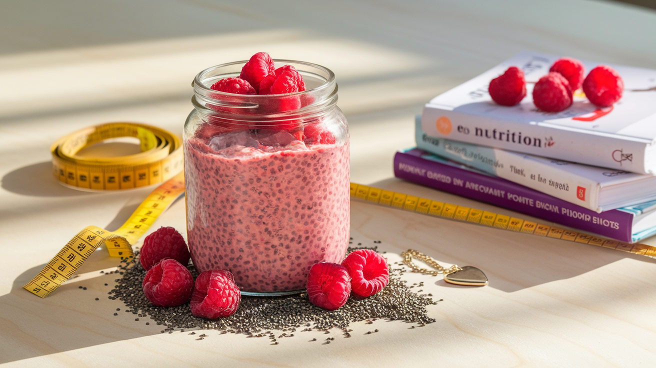 Health Benefits of Raspberry Chia Pudding