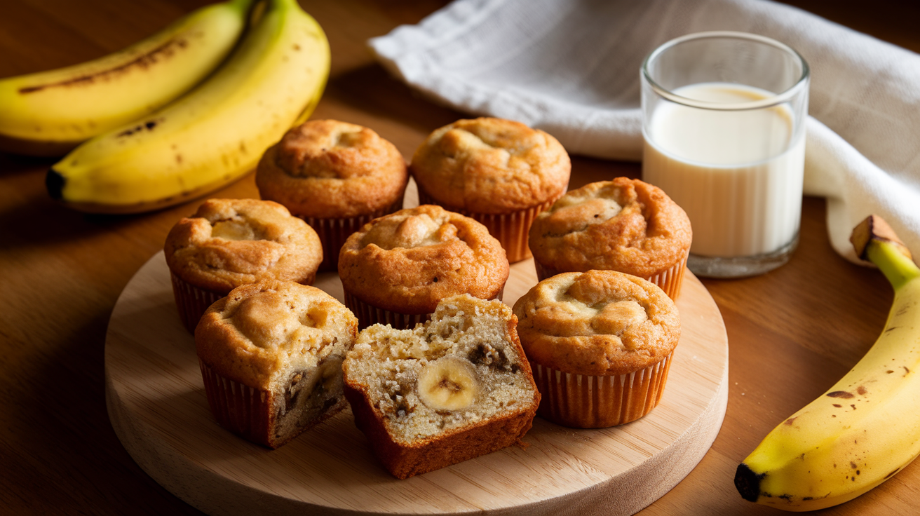 Irresistible Mini Banana Bread Muffins: A Perfect Bite-Sized Treat