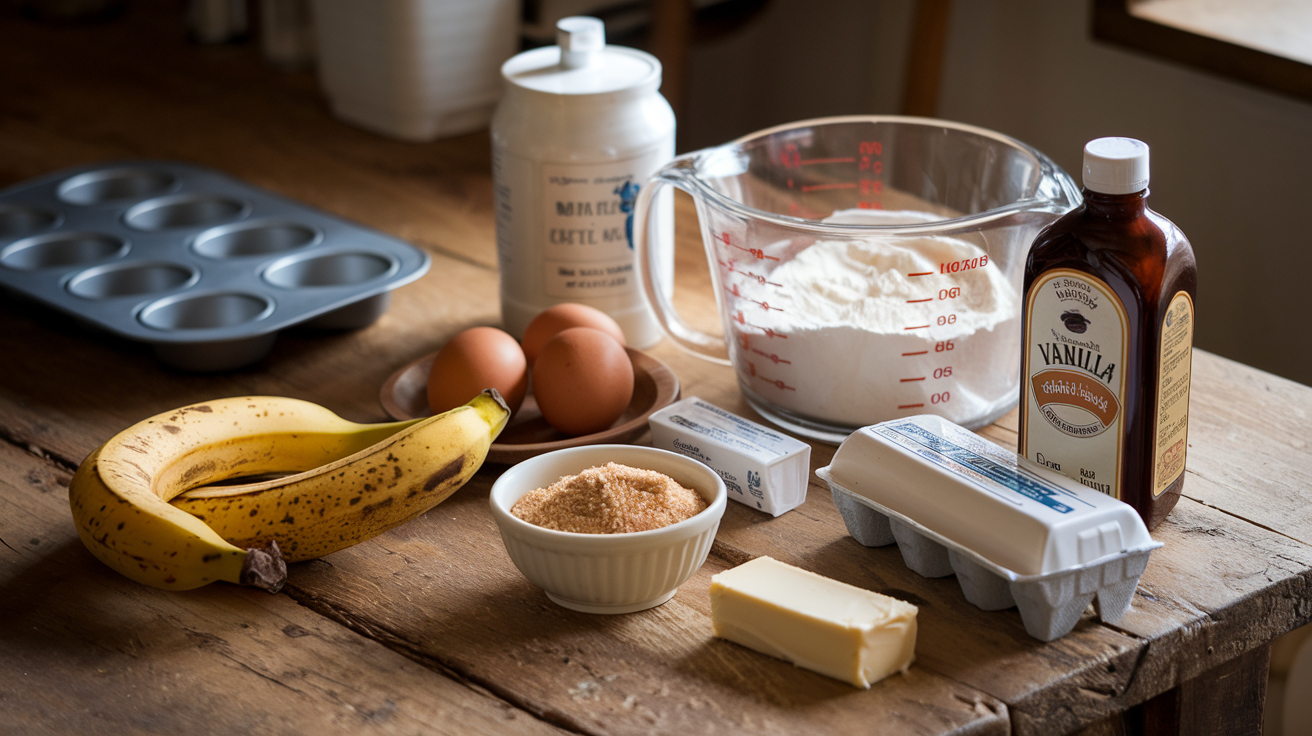 Key Ingredients for Moist and Flavorful Mini Muffins