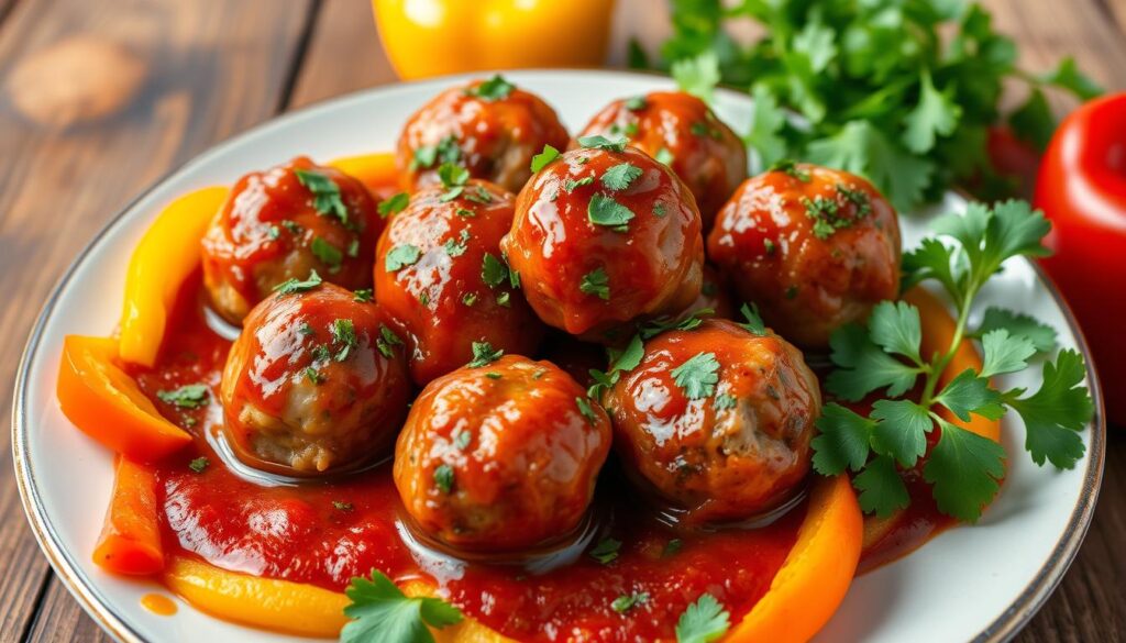 spicy turkey meatballs