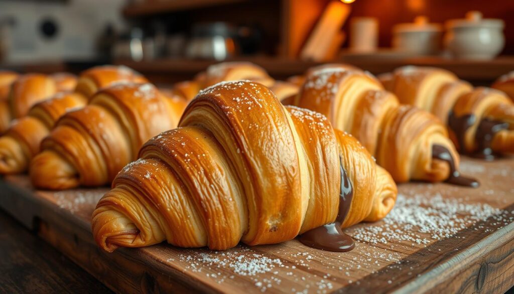 Easy Chocolate Croissants