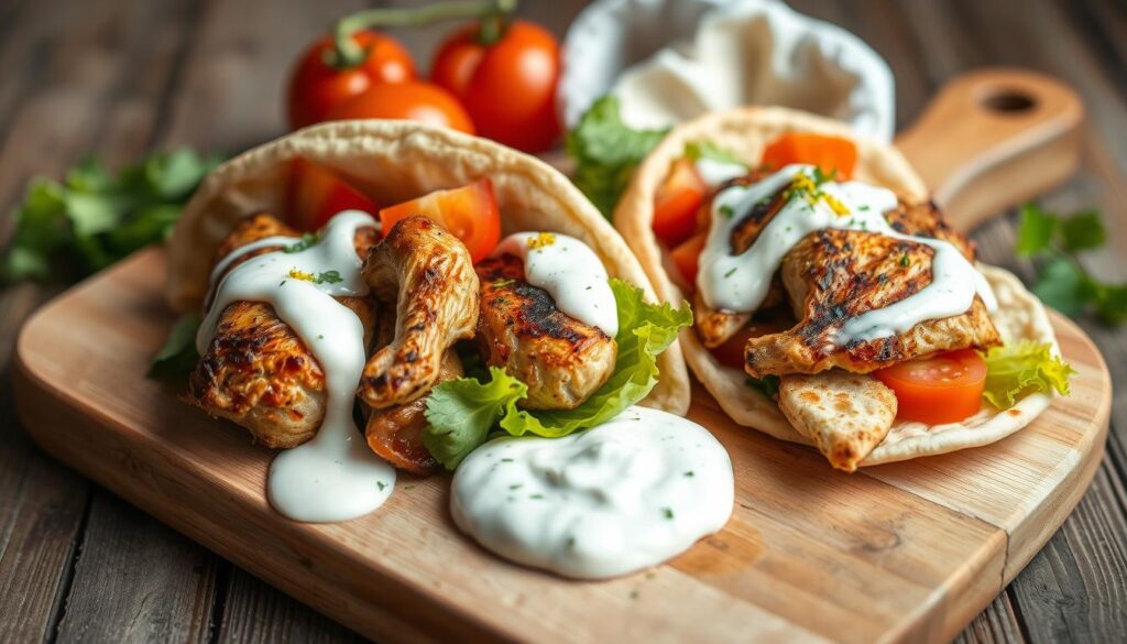 Homemade Chicken Gyros