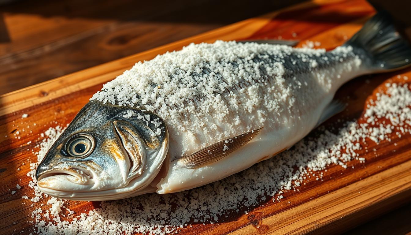 Salt-Crusted Fish