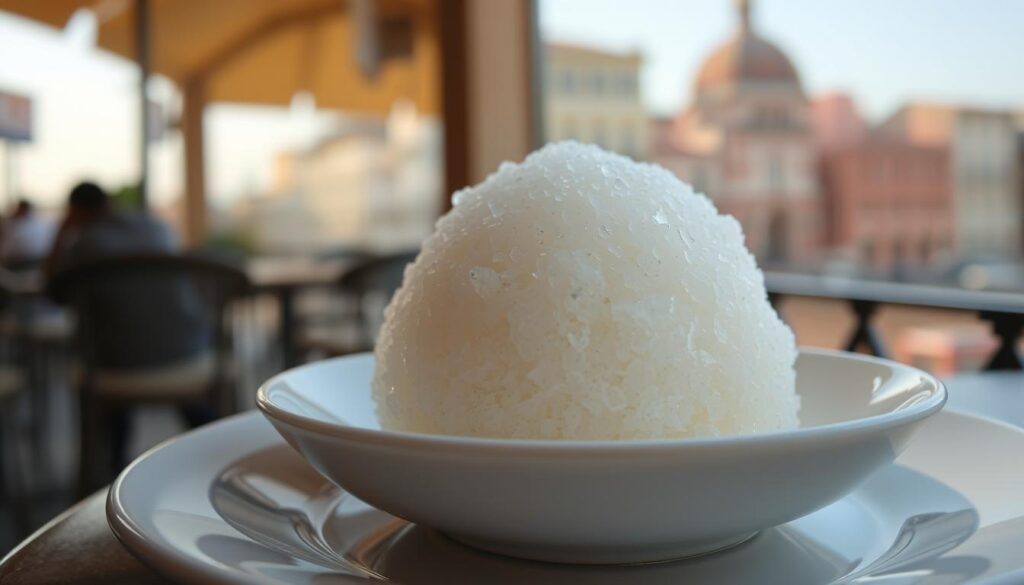 almond granita