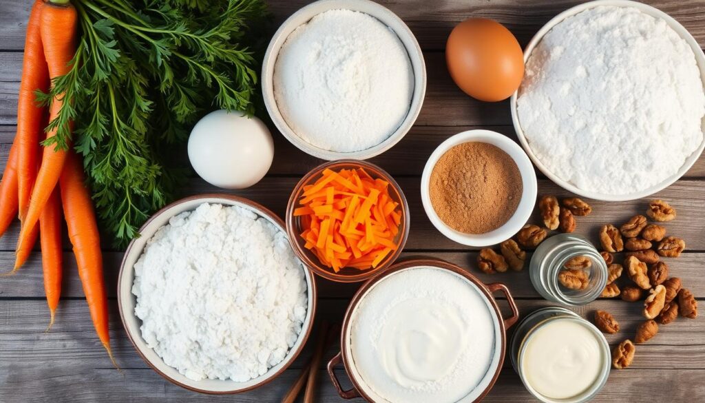 carrot cake ingredients