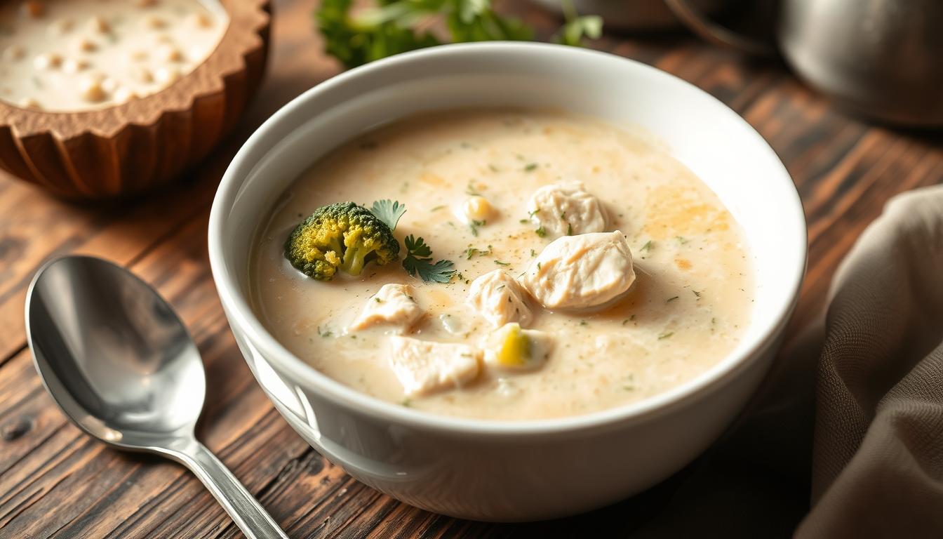 chicken broccoli soup